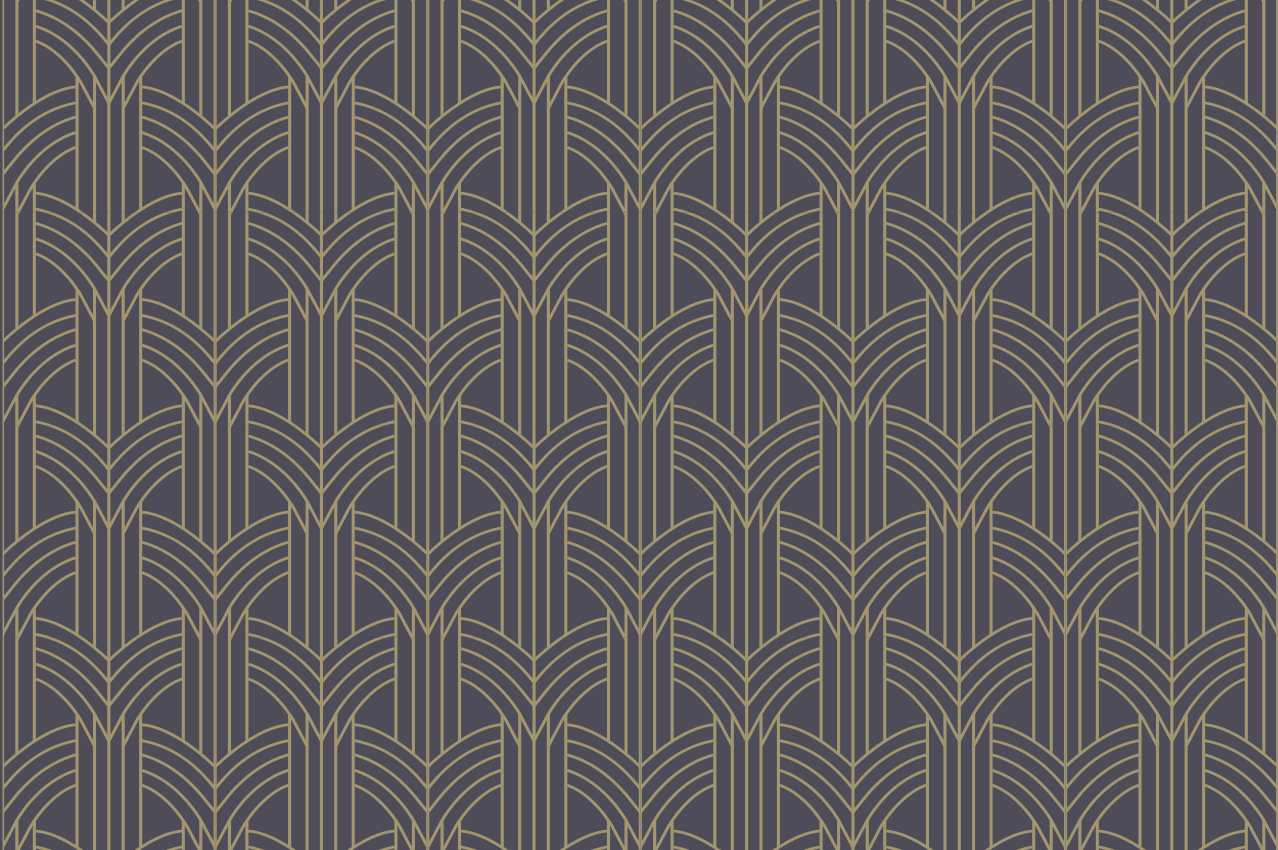 Tischset mit stilvollem geometrischen element - TenStickers