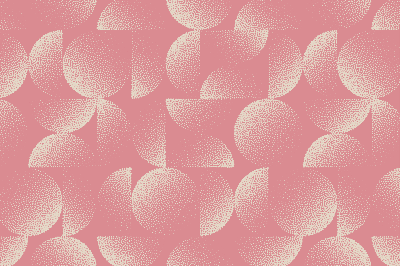 Tischset mit abstrakten kreisförmigen mustern - TenStickers