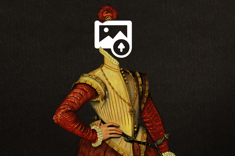 Tischset elegant Aristokraten Hund - TenStickers