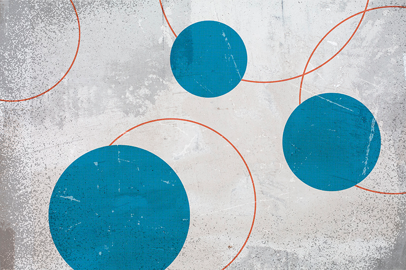 Tischset modern Brutales Design - TenStickers