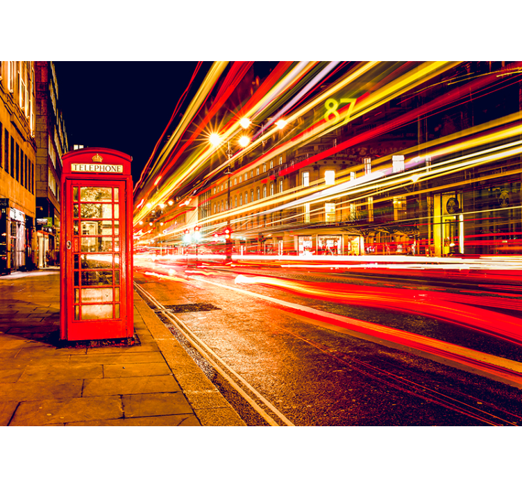 Straßen von London Fototapete - TenStickers