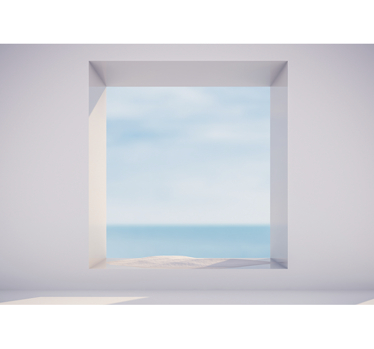 Fototapete landschaften ruhige küstenansicht - TenStickers