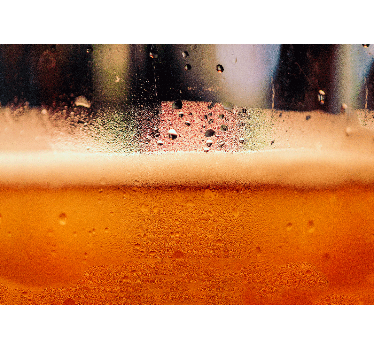 Fototapete Küche bier flüssigkeit - TenStickers