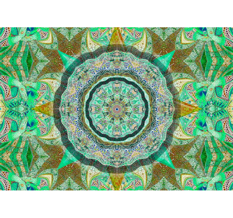 Fototapete mandala komplexe mandala-anordnung - TenStickers