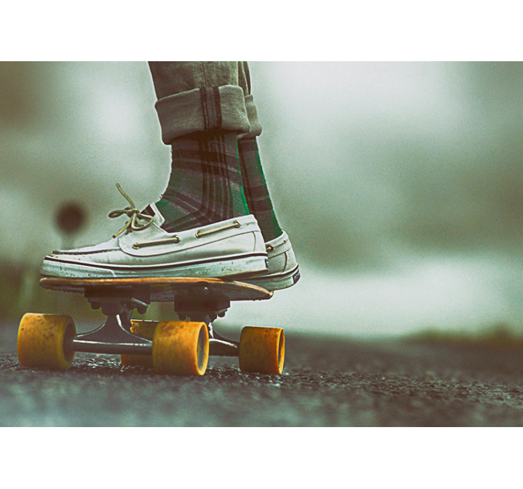 Fototapete Graffiti cooler skateboard-style - TenStickers