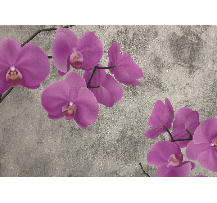 Fototapete blumen rosenorchideenblüten - TenStickers