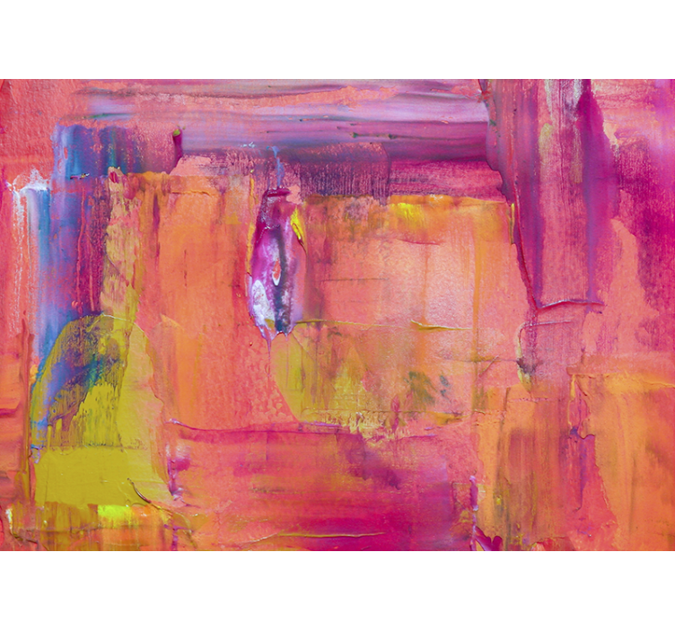 Fototapete abstrakt farbexplosion in lebhaften tönen - TenStickers