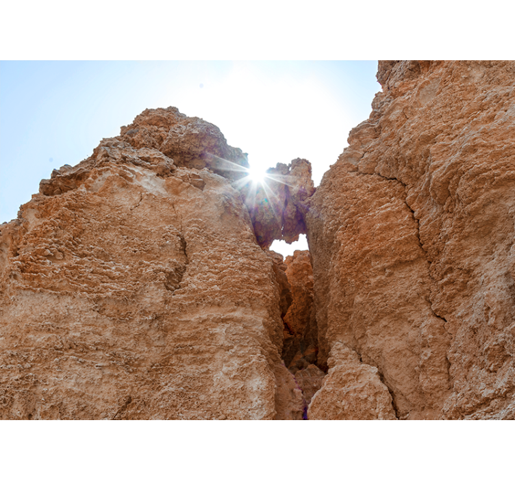 Fototapete berge atemberaubende felslandschaft - TenStickers