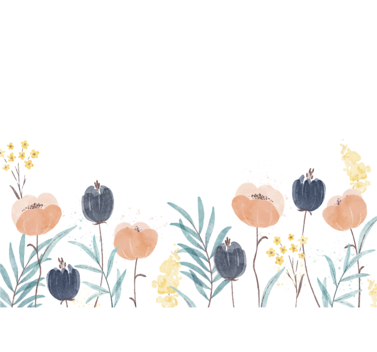 Fototapete blumen wundervolle blumenkomposition - TenStickers