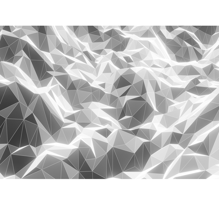 Fototapete abstrakt mit geometrischem steinmuster - TenStickers