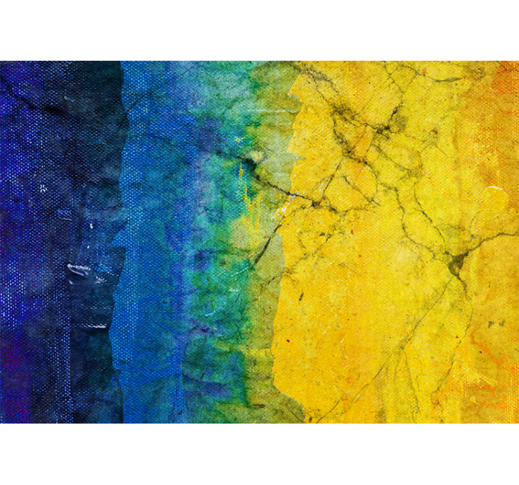 Fototapete abstrakt mit lebendigen farbverläufen - TenStickers