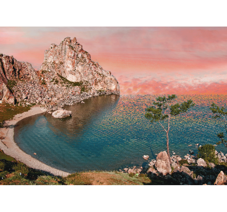 Fototapete landschaften ruhige ozeanperspektive - TenStickers