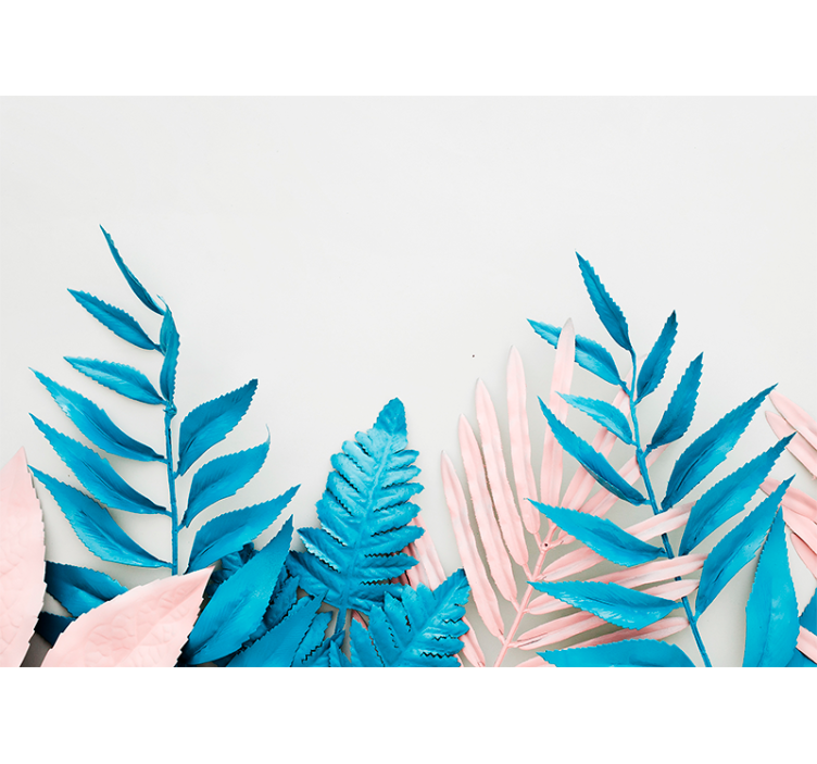 Fototapete natur im tropischen blätterdesign - TenStickers