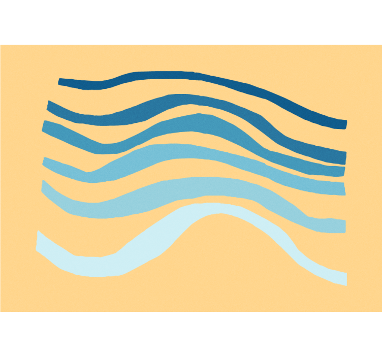 Fototapete abstrakt wellenlinien struktur - TenStickers