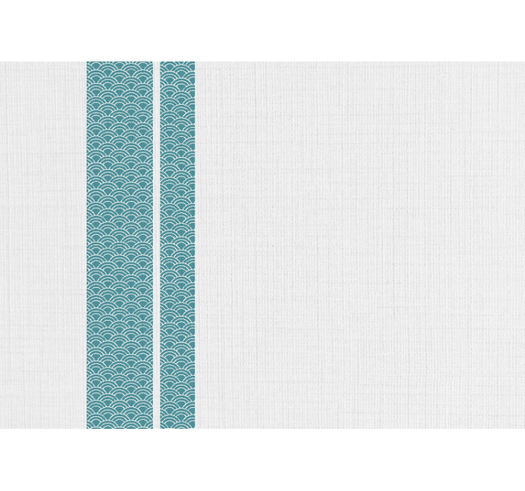 Fototapete Textur welliges blaues muster - TenStickers