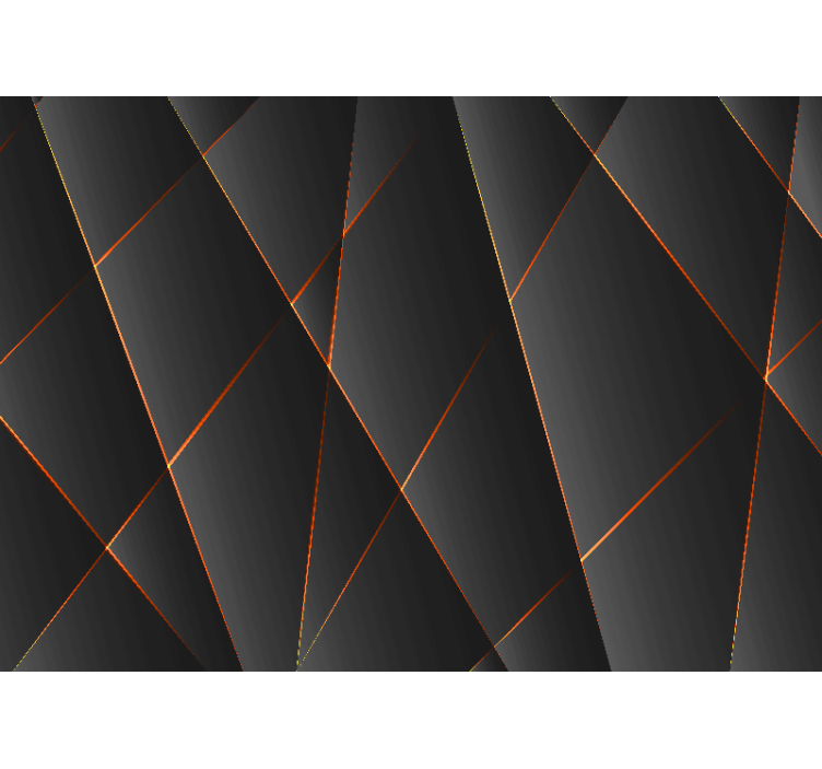 Fototapete textur mit geometrischen linienmustern - TenStickers