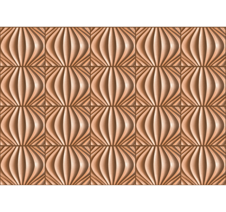 Fototapete textur wellenmuster - TenStickers