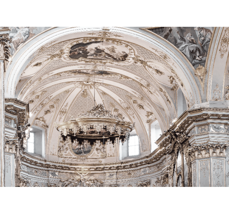 Fototapete klassische kunst aufwendiges deckendesign - TenStickers