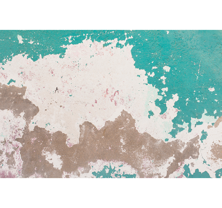 Fototapete abgeblätterte Grunge-Wand - TenStickers