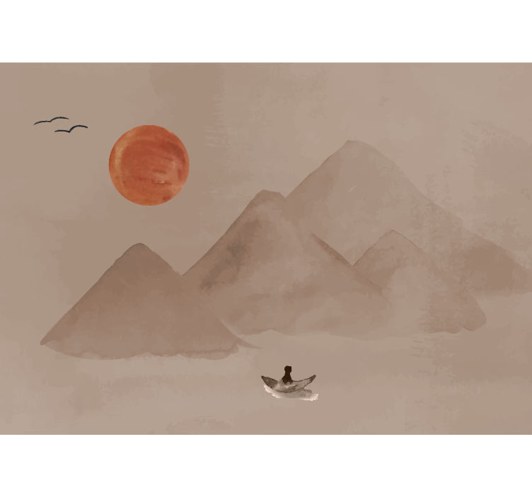 fototapet japanische atmosphäre - TenStickers