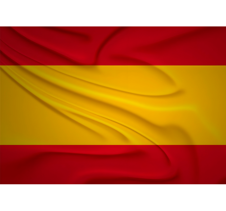 Fototapete Städte und Länder spanische flagge - TenStickers