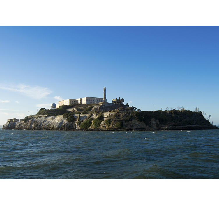 Fototapete Städte blick auf die insel alcatraz - TenStickers