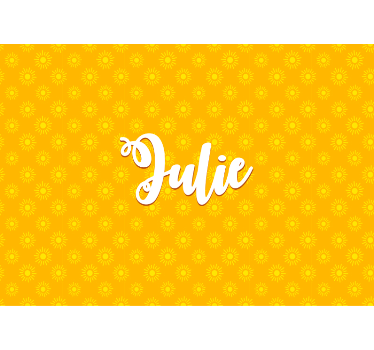 Fototapete Kinderzimmer sonnenblumenmusterhintergrund - TenStickers