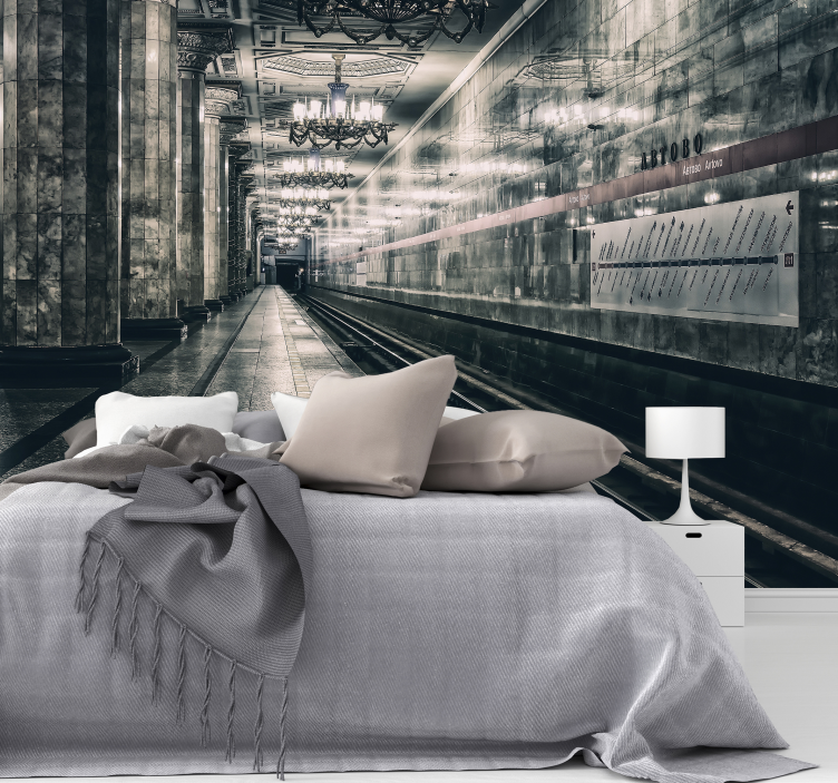 Einzigartige U-bahn Fototapete - TenStickers