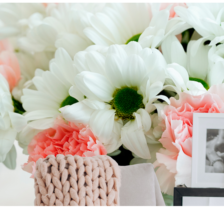 Fototapete Blumen bezauberndes blumenarrangement - TenStickers