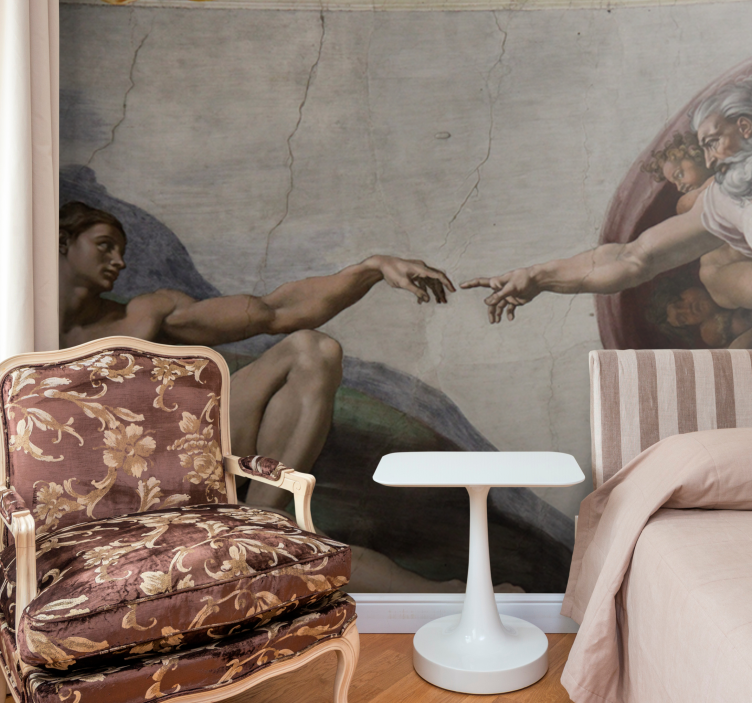 Fototapete klassische kunst schöpfungsszene - TenStickers