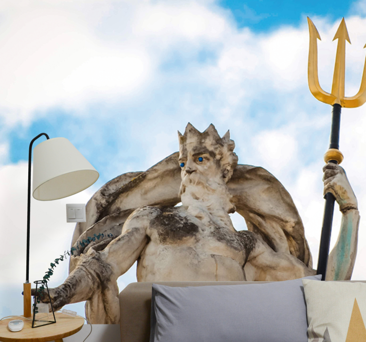 Fototapete kunst mythischer ozean herrscher - TenStickers