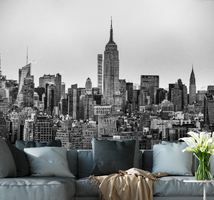 Fototapete new york ikonische nyc skyline - TenStickers