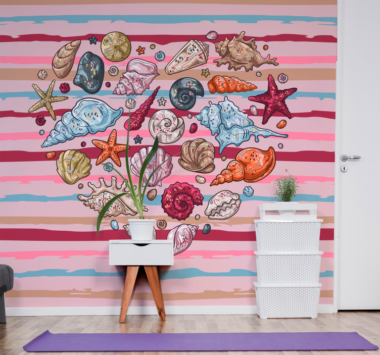 Fototapete Tiere muscheln meeresleben - TenStickers