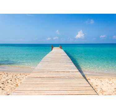 Am Strand Meer Landschaft Fototapete - TenStickers