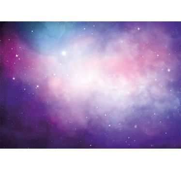 Fototapete Weltraum kosmische nebelmuster - TenStickers