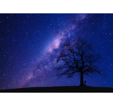 Fototapete Weltraum astrale nachtansicht - TenStickers