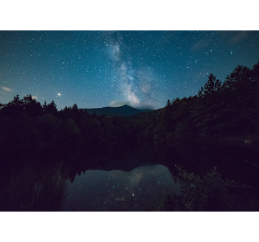 Fototapete natur astral nachthimmel - TenStickers