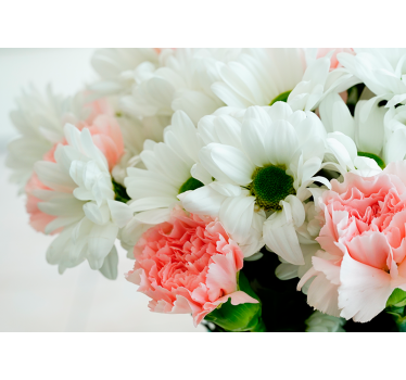 Fototapete Blumen bezauberndes blumenarrangement - TenStickers