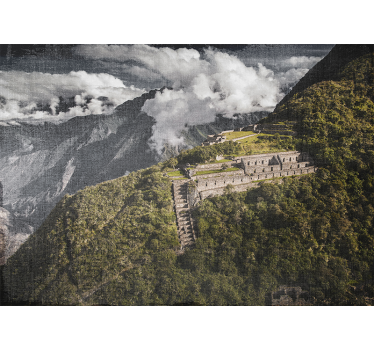 Fototapete Landschaften majestätische ruinen aussicht - TenStickers