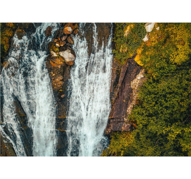 Fototapete wasserfall grand cascade landschaft - TenStickers
