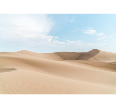 Fototapete wüste sanfte sanddünen - TenStickers