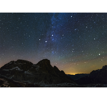 Fototapete weltraum nacht-himmel wunder - TenStickers