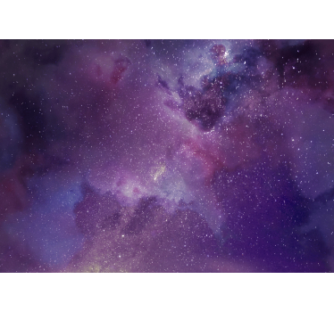 Fototapete weltraum kosmische nebel landschaft - TenStickers