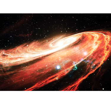 Fototapete weltraum galaktischer spiralwirbel - TenStickers