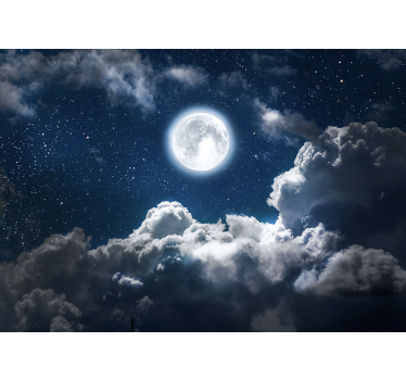 Fototapete himmel lunarabendhimmel - TenStickers