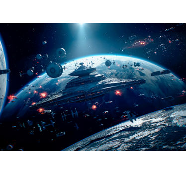 Fototapete Weltraum Planet - TenStickers