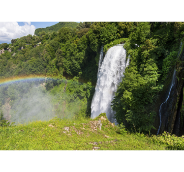 Fototapete Wasserfall kaskadenfälle - TenStickers