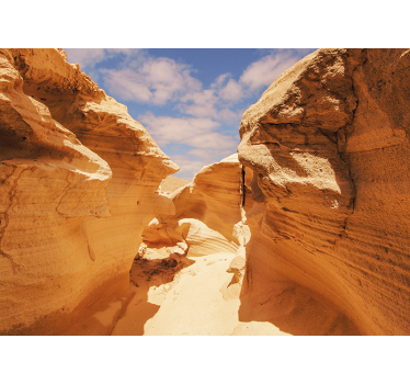 Fototapete berge mit felsformationen im canyon - TenStickers