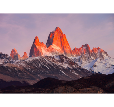 Fototapete berge majestätische berggipfel - TenStickers