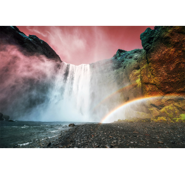 Fototapete wasserfall grand cascade perspektive - TenStickers